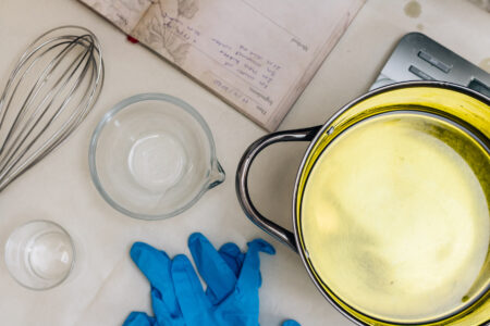 Homemade Lye Soap Recipe Image